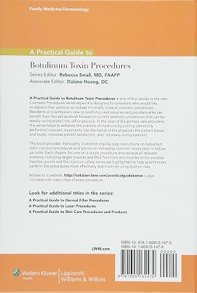 A Practical Guide to Botulinum Toxin Procedures (Cosmetic Procedures)