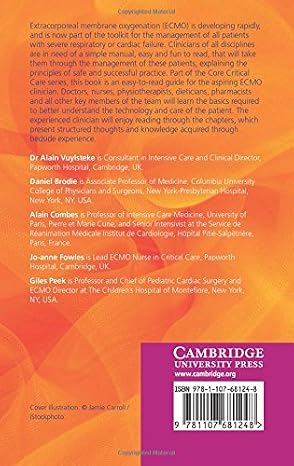 ECMO in the Adult Patient (Core Critical Care)