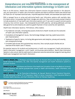 Health Care Information Systems: A Practical Approach for Health Care Management