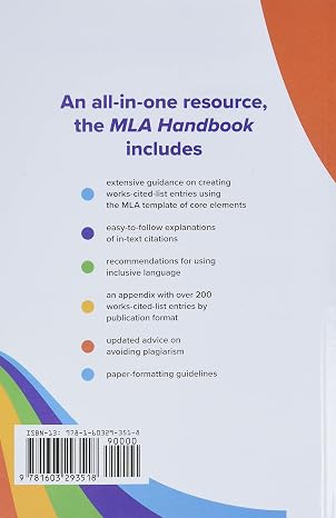 MLA Handbook (OFFICIAL)