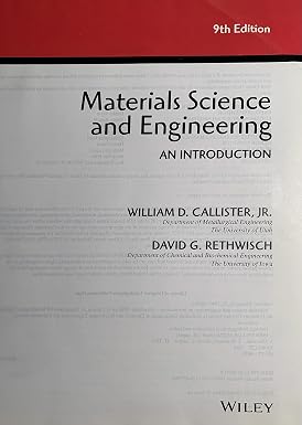 Materials Science and Engineering: An Introduction