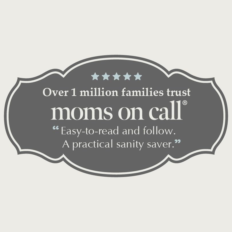 Moms on Call Basic Baby Care 0-6 Months - Newborn Routine, Sleep & Feeding Schedule Book for First-Time Moms - 20th Anniversary Edition