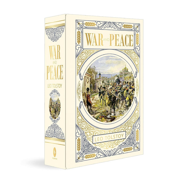 War and Peace (Deluxe Hardbound Edition) Hardcover – 1 October 2021 by Leo Tolstoy (Author)