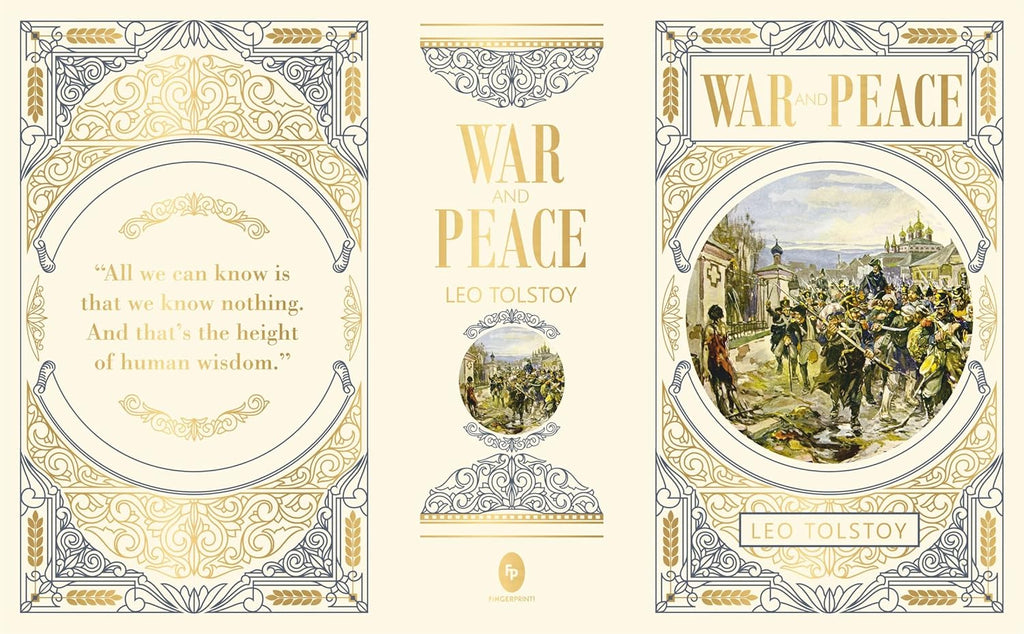 War and Peace (Deluxe Hardbound Edition) Hardcover – 1 October 2021 by Leo Tolstoy (Author)
